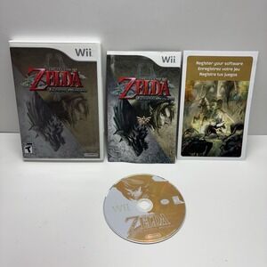 The Legend of Zelda: Twilight Princess (Nintendo Wii, 2006) CIB Tested Disc Mint